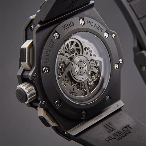 hublot king power black magic watch|Hublot king power for sale.